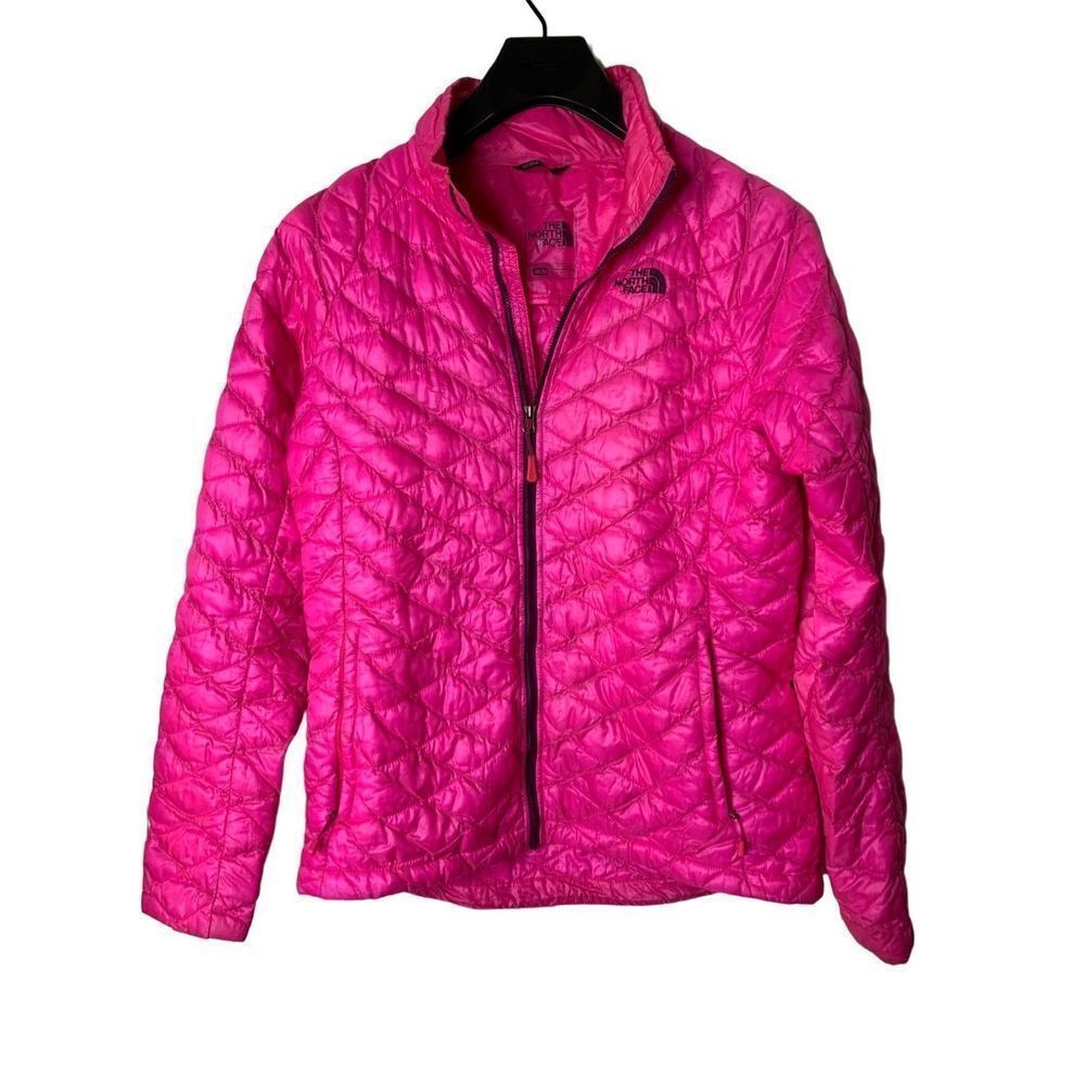 The North Face Pink Puffer Jacket